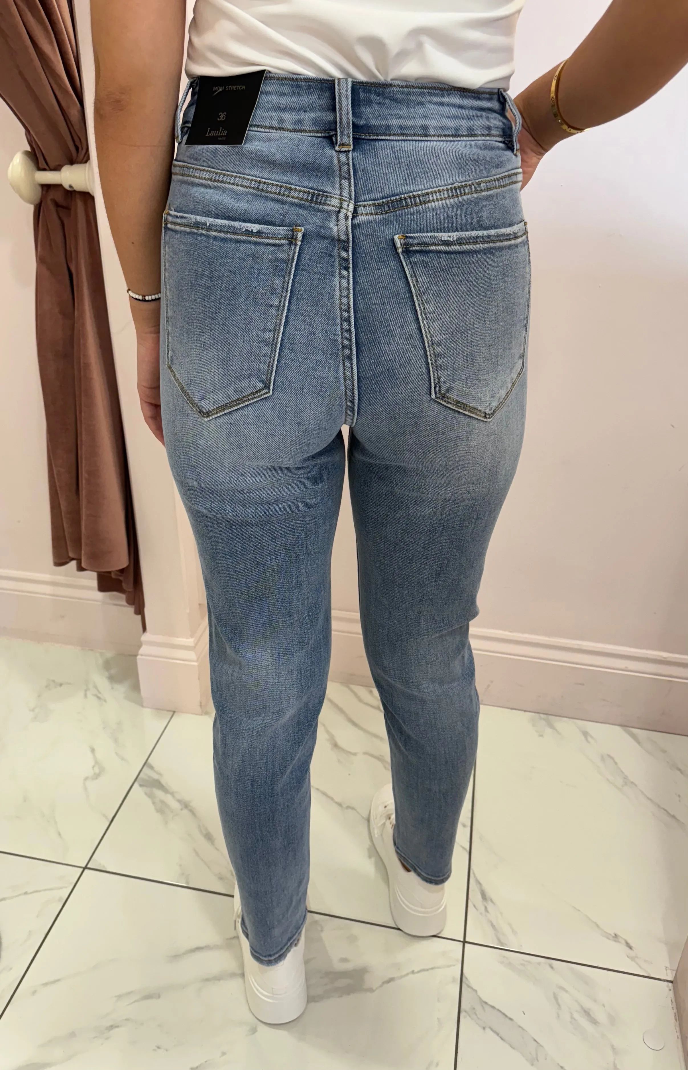 Amber Mom Stretch Fit Jeans