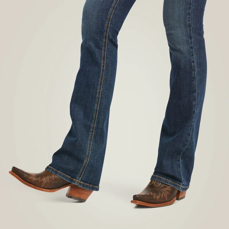 Ariat Ladies R.E.A.L. High Rise Fernanda Boot Cut Jean Style 10040802