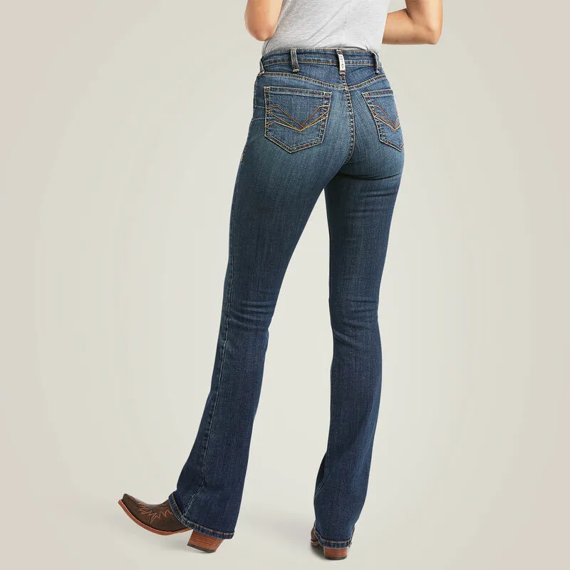 Ariat Ladies R.E.A.L. High Rise Fernanda Boot Cut Jean Style 10040802