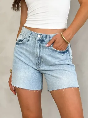 Before You Leave Denim Shorts