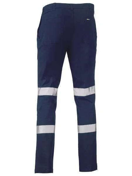 Bisley Taped Biomotion Stretch Cotton Drill Pants BP6008T