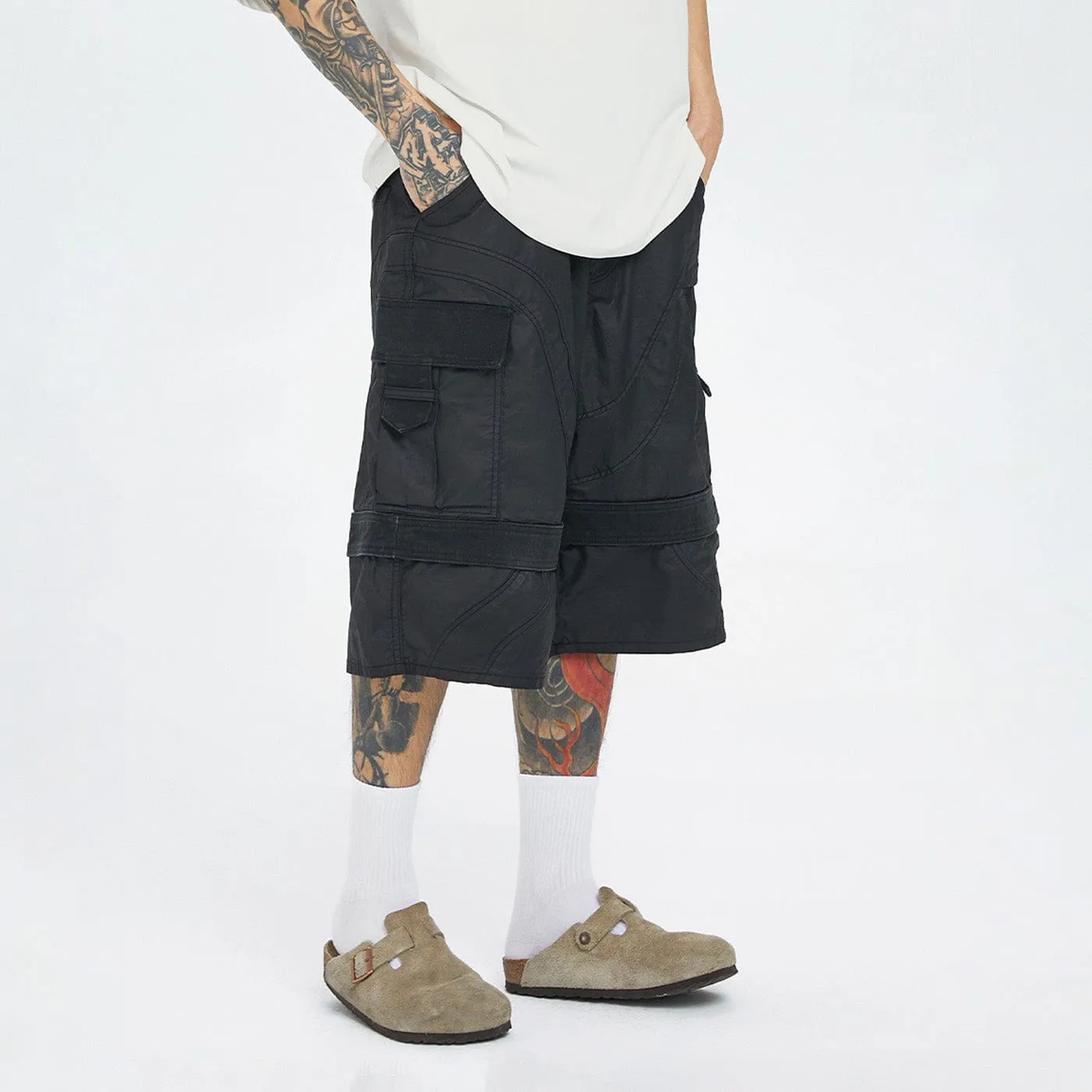 Cargo Waxed Shorts