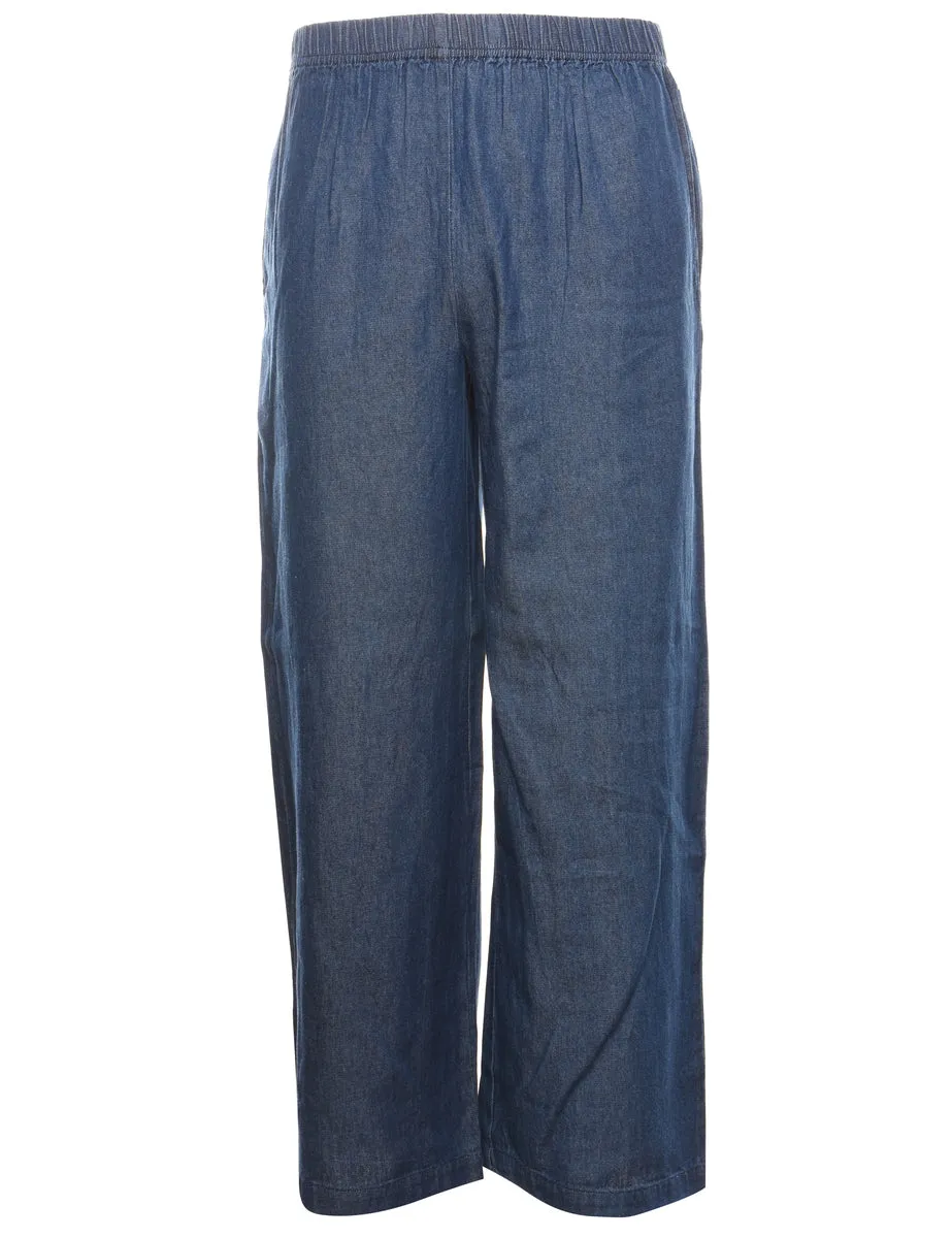 Casual Medium Wash Denim Trousers - W28 L30