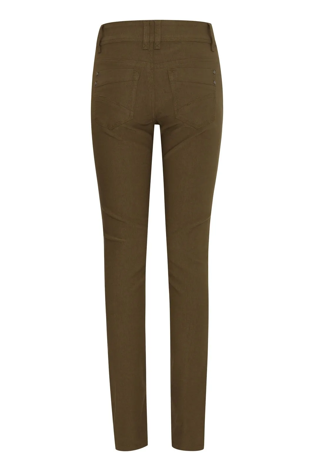 Casual Slim Fit Trousers - Rain Drum