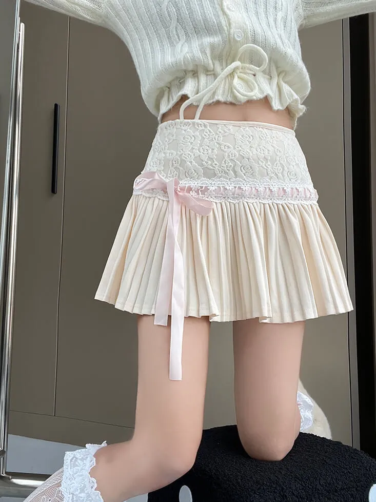 Coquette doll ribbon skirt