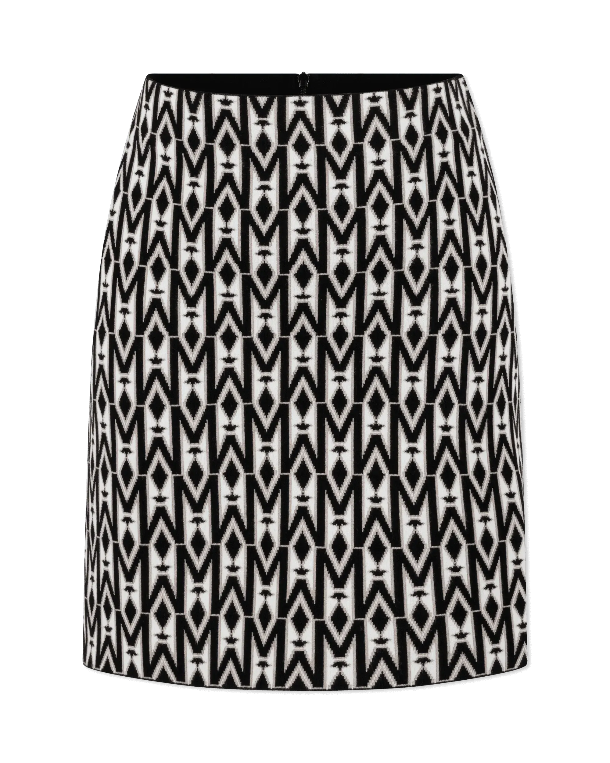 Dea-MG Jacquard Monogram Short Skirt