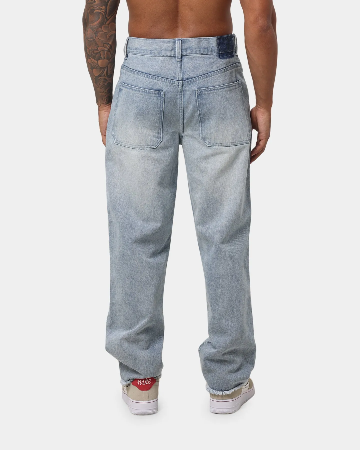 EN ES Generation Straight Leg Jeans Washed Blue