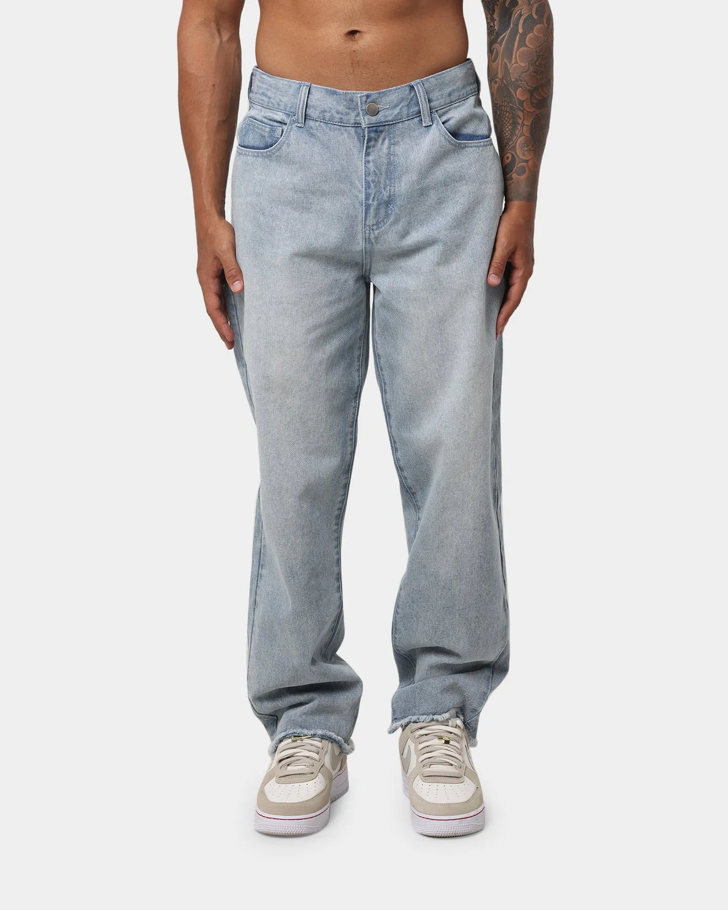 EN ES Generation Straight Leg Jeans Washed Blue