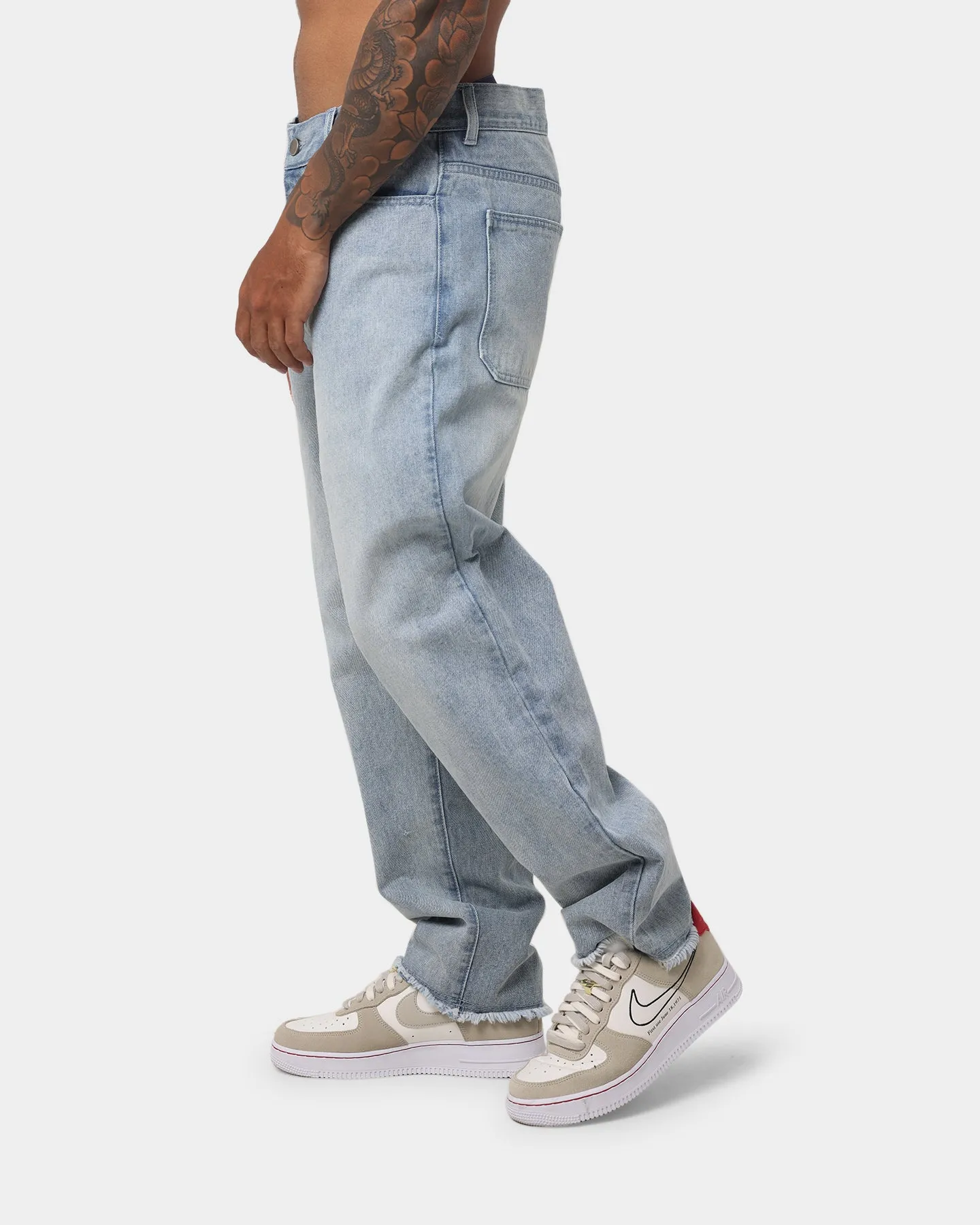 EN ES Generation Straight Leg Jeans Washed Blue