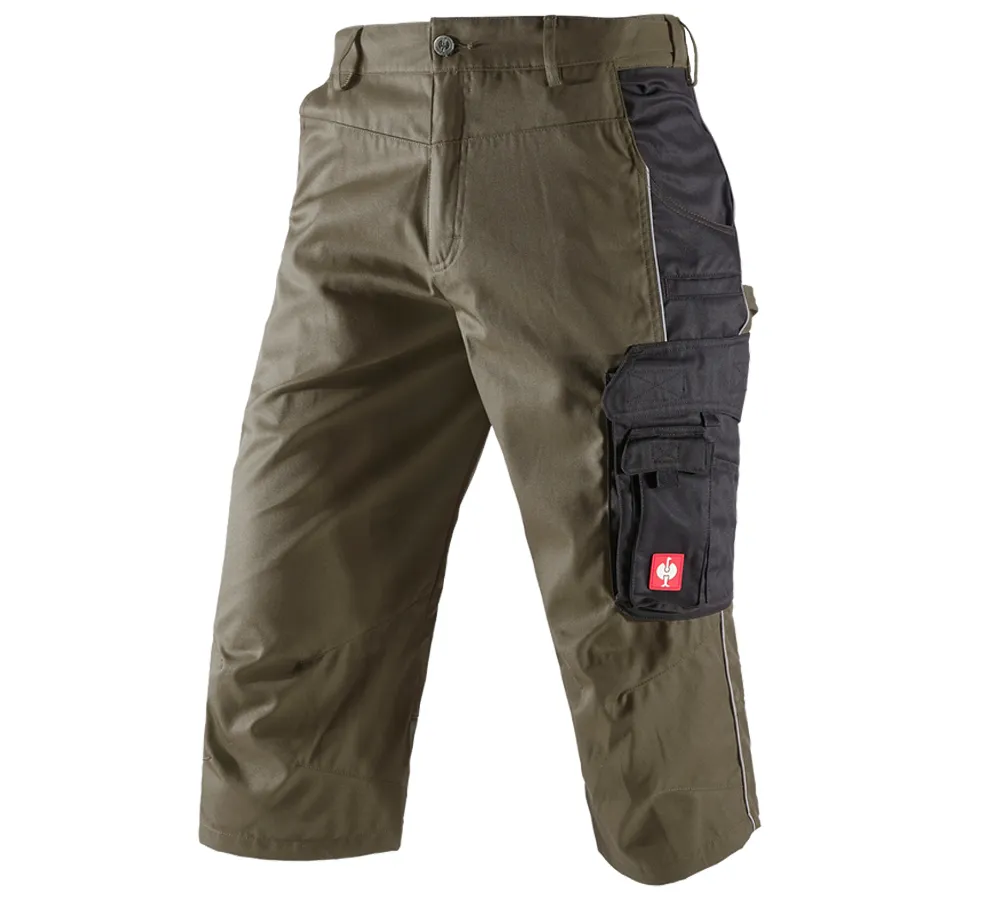 e.s.active 3/4 length trousers