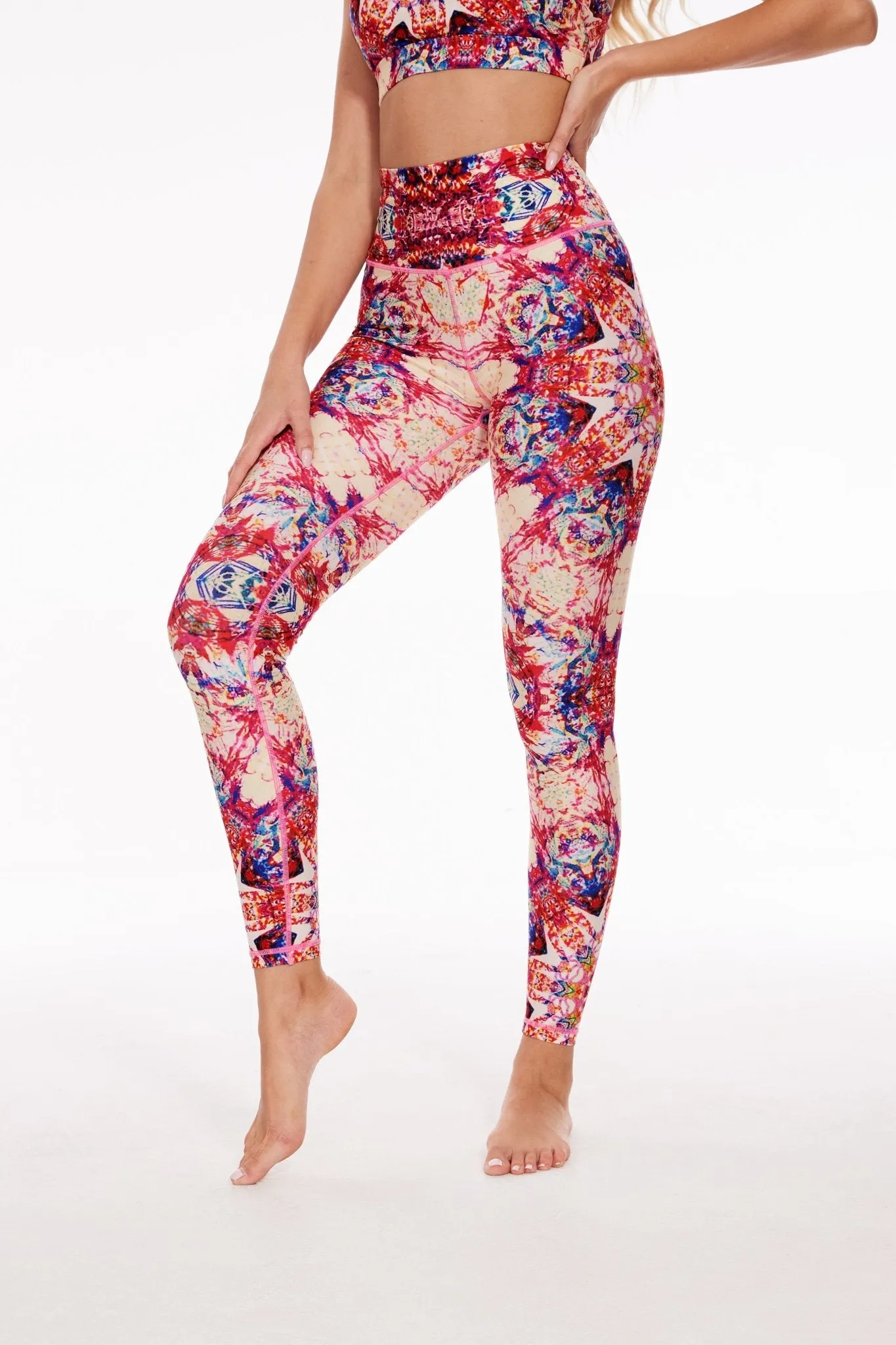 Exotic Mandala High-waisted Leggings