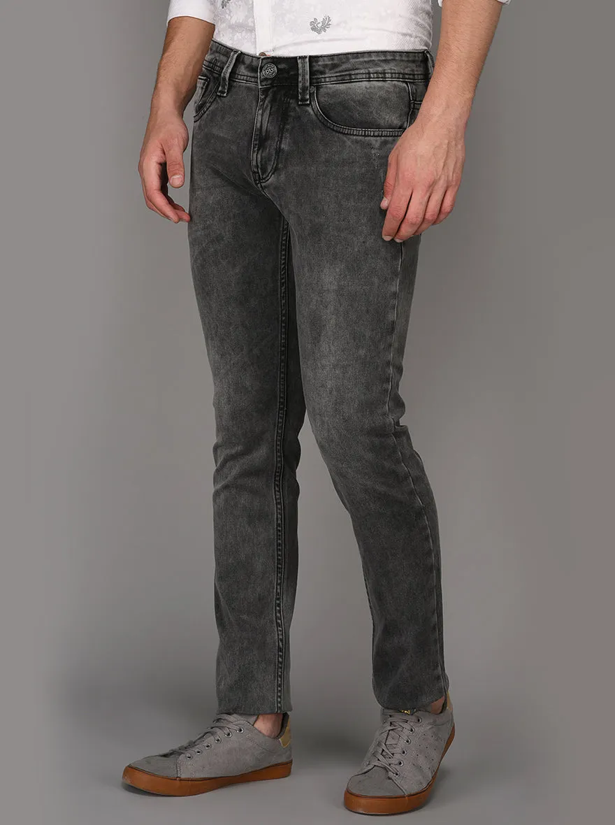 Grey Slim Fit Jeans | JadeBlue