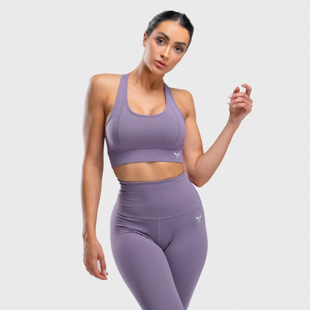 Hera High-Waisted Leggings - Purple