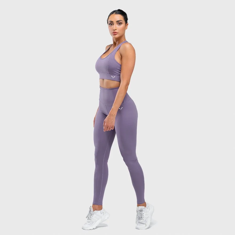 Hera High-Waisted Leggings - Purple