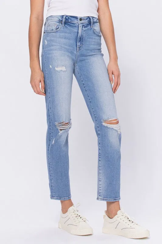 Hidden Jeans Light Wash Classic Straight Jeans