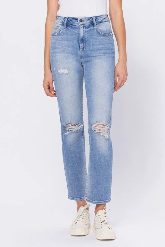 Hidden Jeans Light Wash Classic Straight Jeans