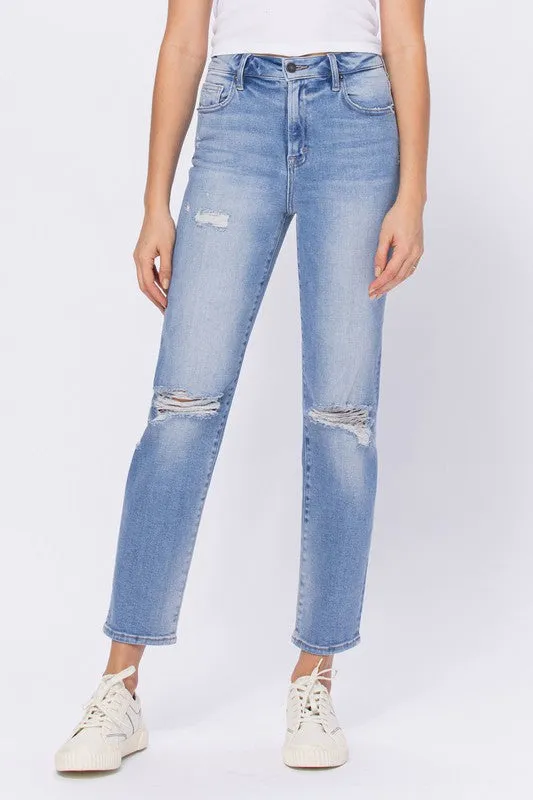 Hidden Jeans Light Wash Classic Straight Jeans