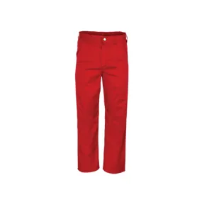 JONSSON POLYCOTTON WORK TROUSERS COLOUR-RED SIZE-40