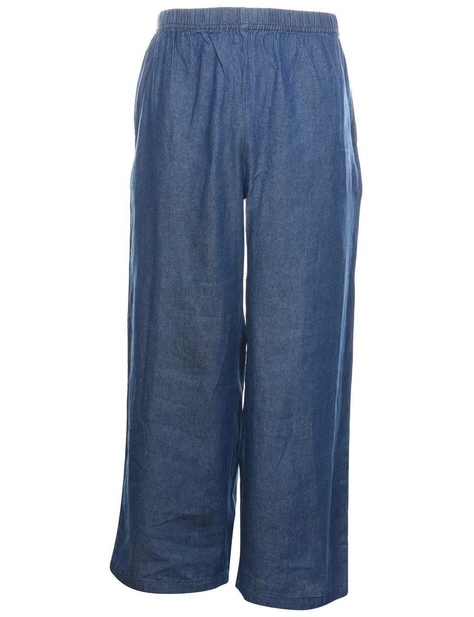 Medium Wash Casual Denim Trousers - W30 L29