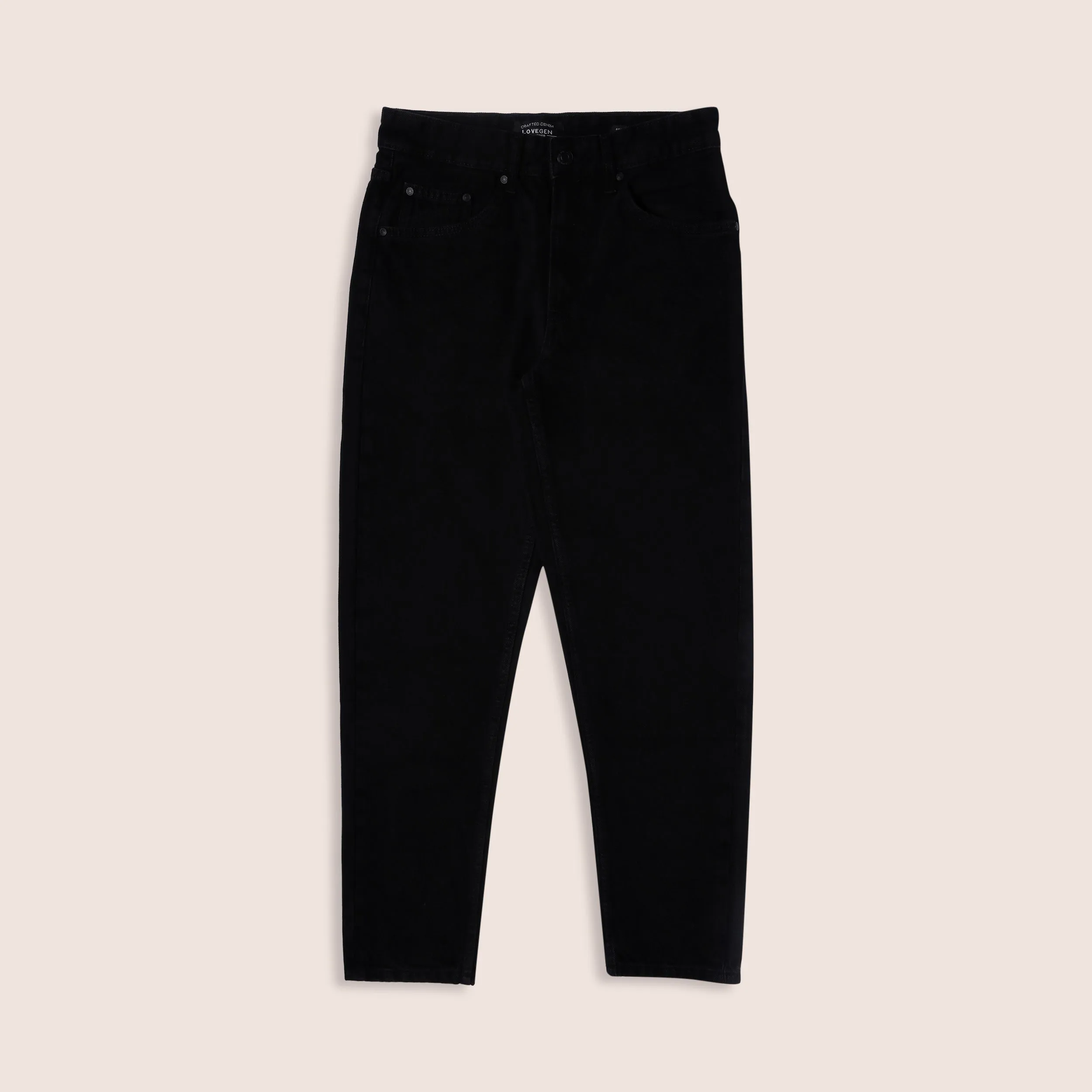 Men's  Black Slim Fit  Denim