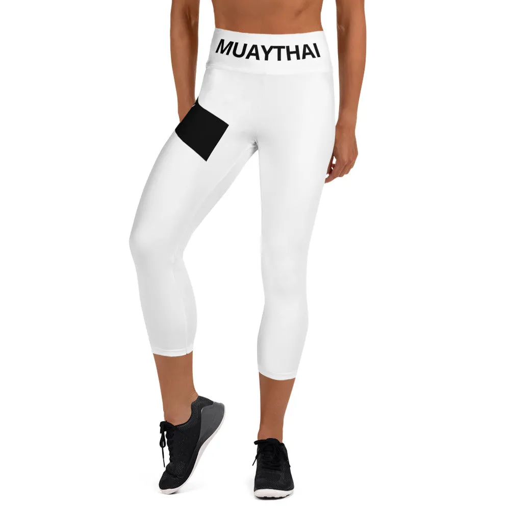 Mongkol Yoga Capri Leggings Fist