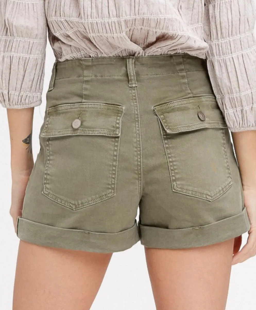 Olive You Cargo Short