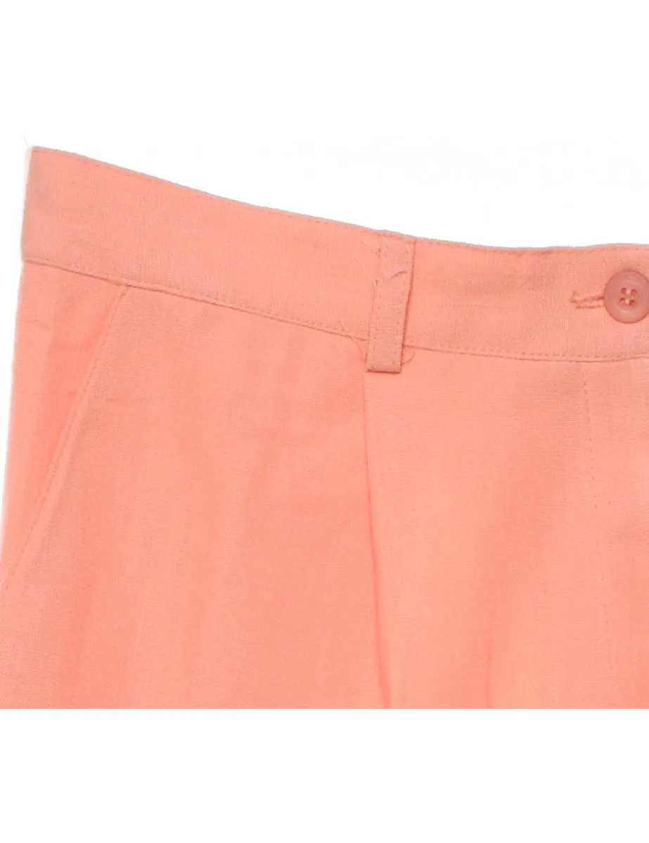 Peach Casual Trousers - W30 L26