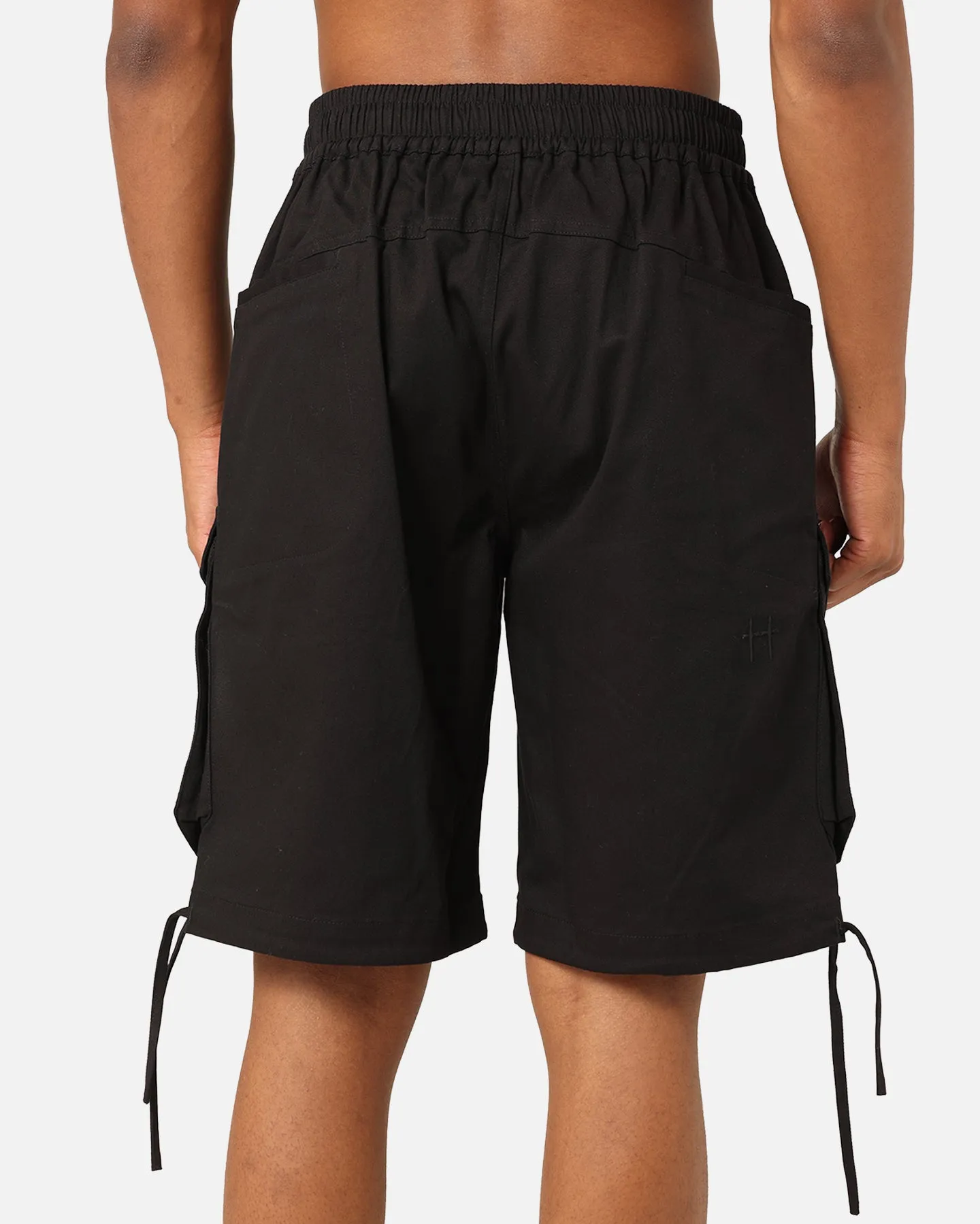 Saint Morta Dept Cargo Shorts Black