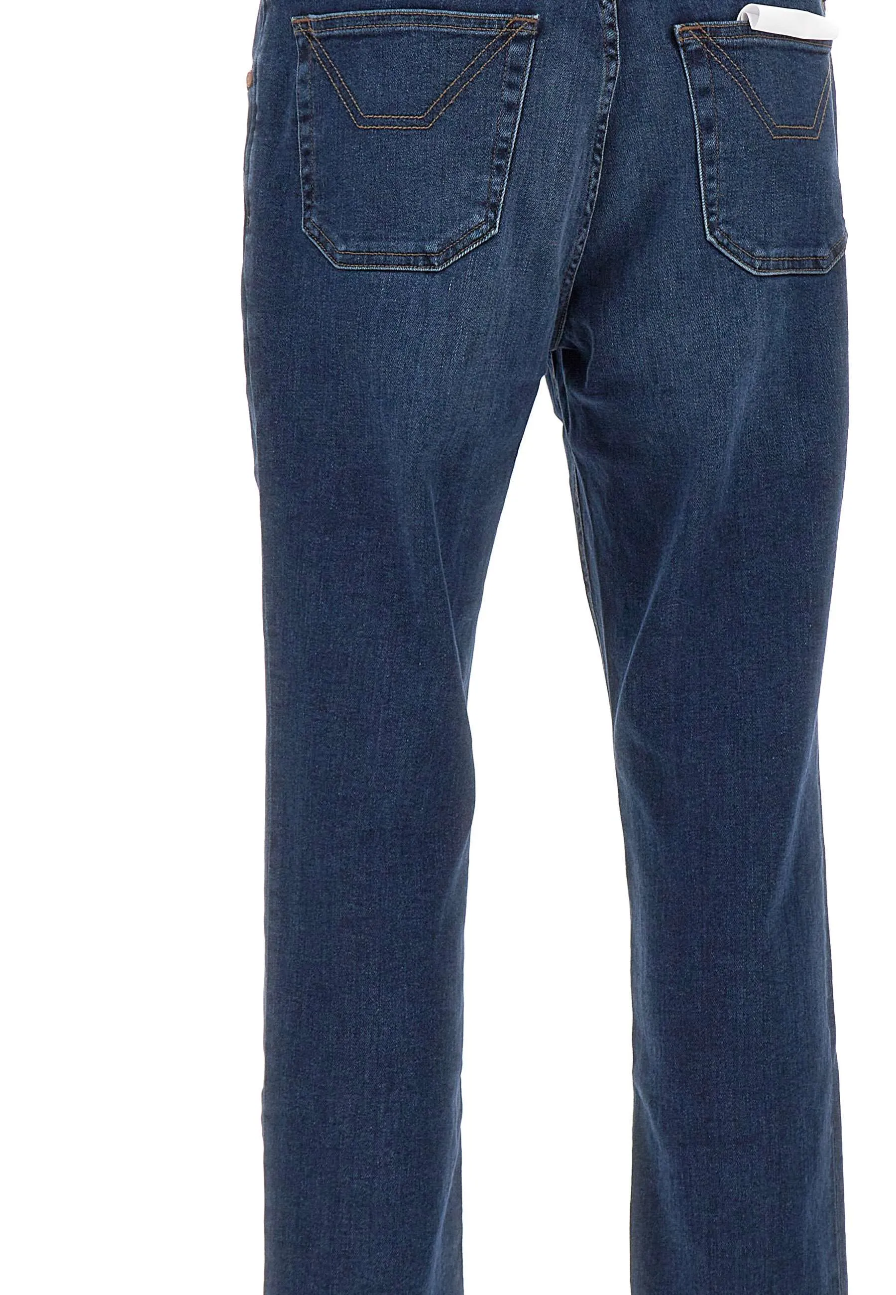 Slim Fit Dark Blue Denim Jeans