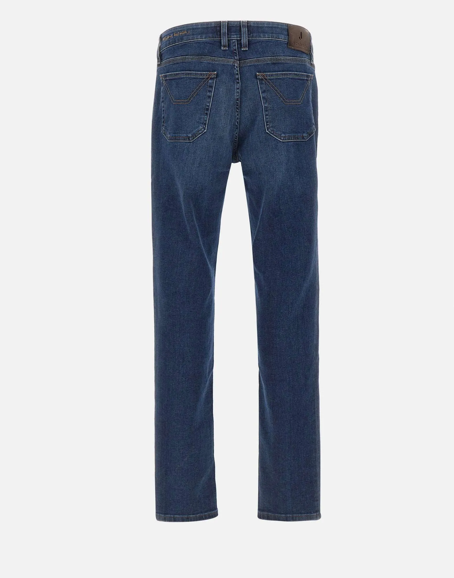 Slim Fit Dark Blue Denim Jeans