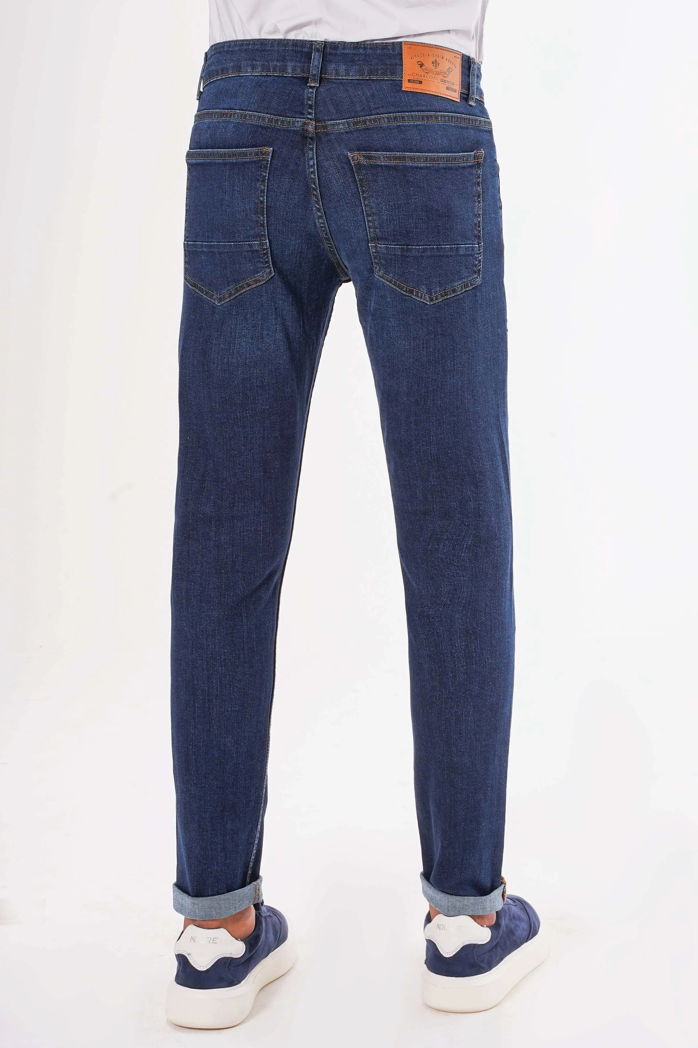 SLIM LEG JEAN DARK BLUE