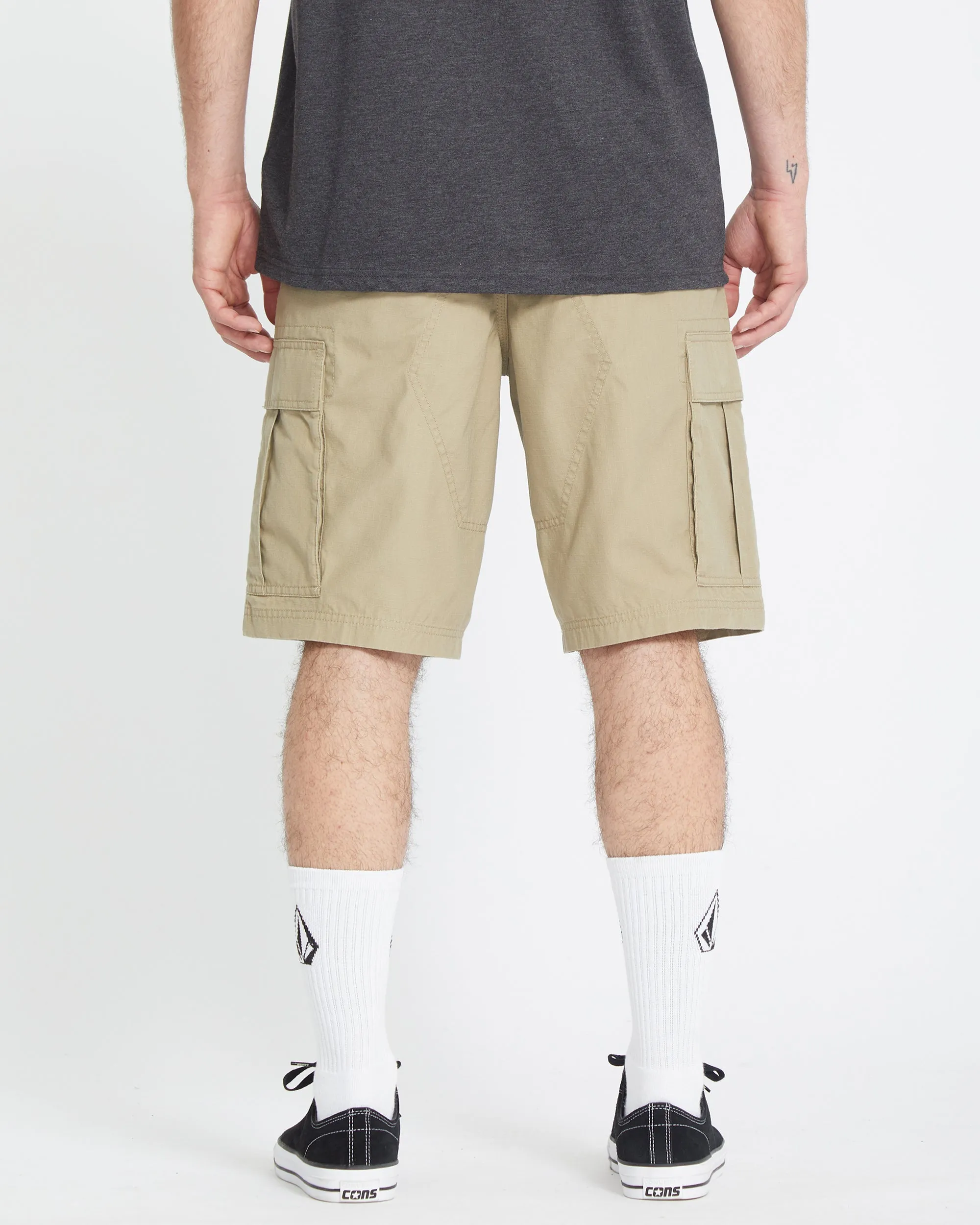 Strange Tripper Cargo 22" Short - KHAKI