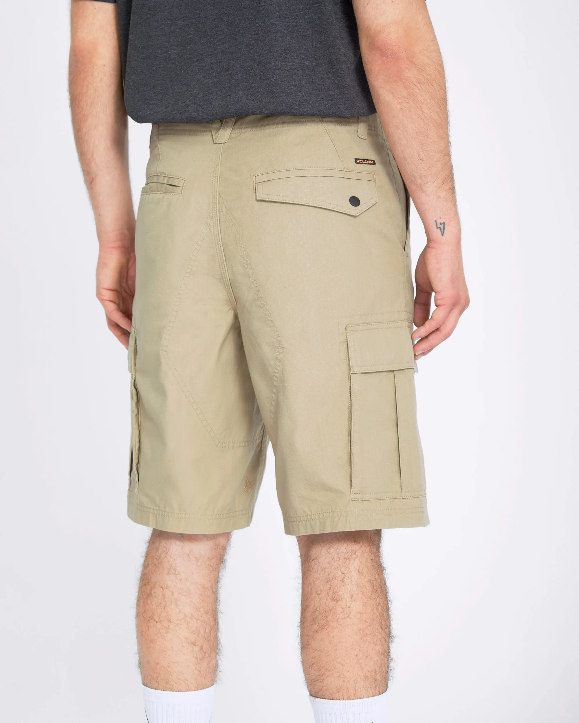 Strange Tripper Cargo 22" Short - KHAKI