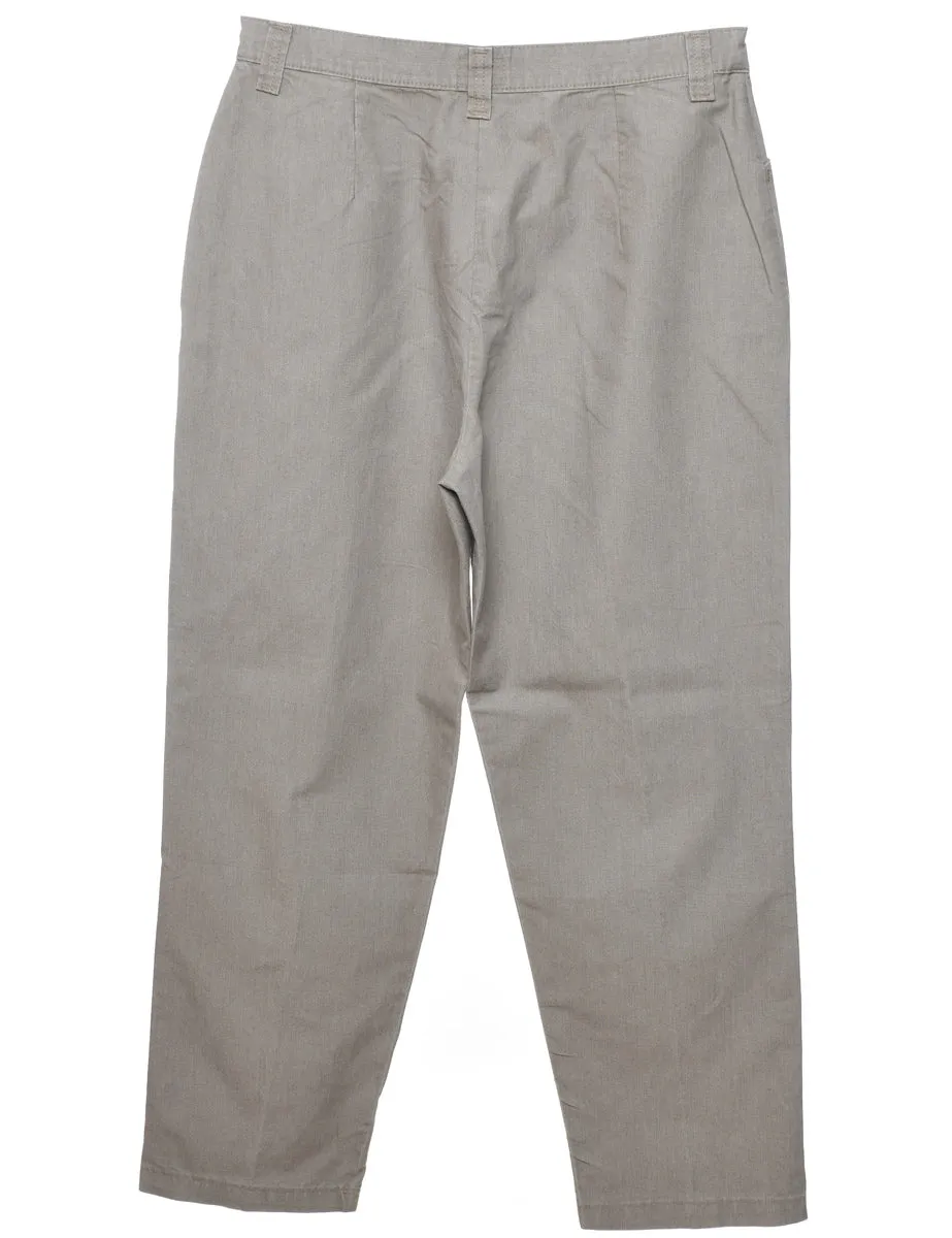 Tapered Grey Lee Trousers - W33 L28