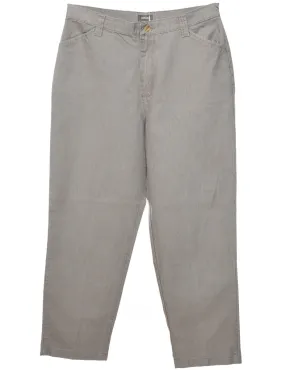 Tapered Grey Lee Trousers - W33 L28