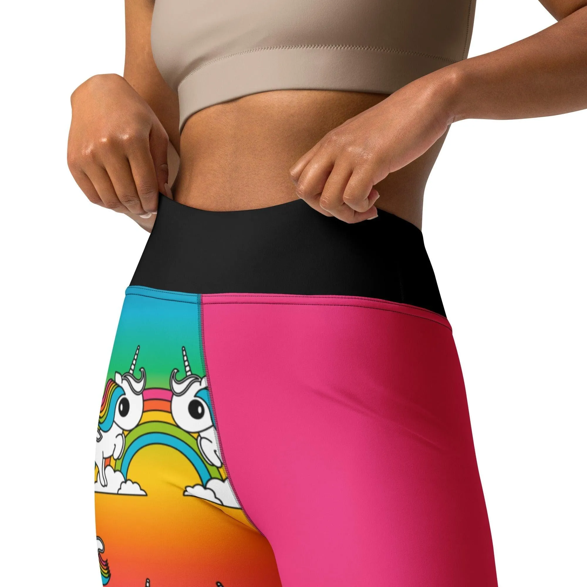 UNIQUE rainbow - Yoga Leggings