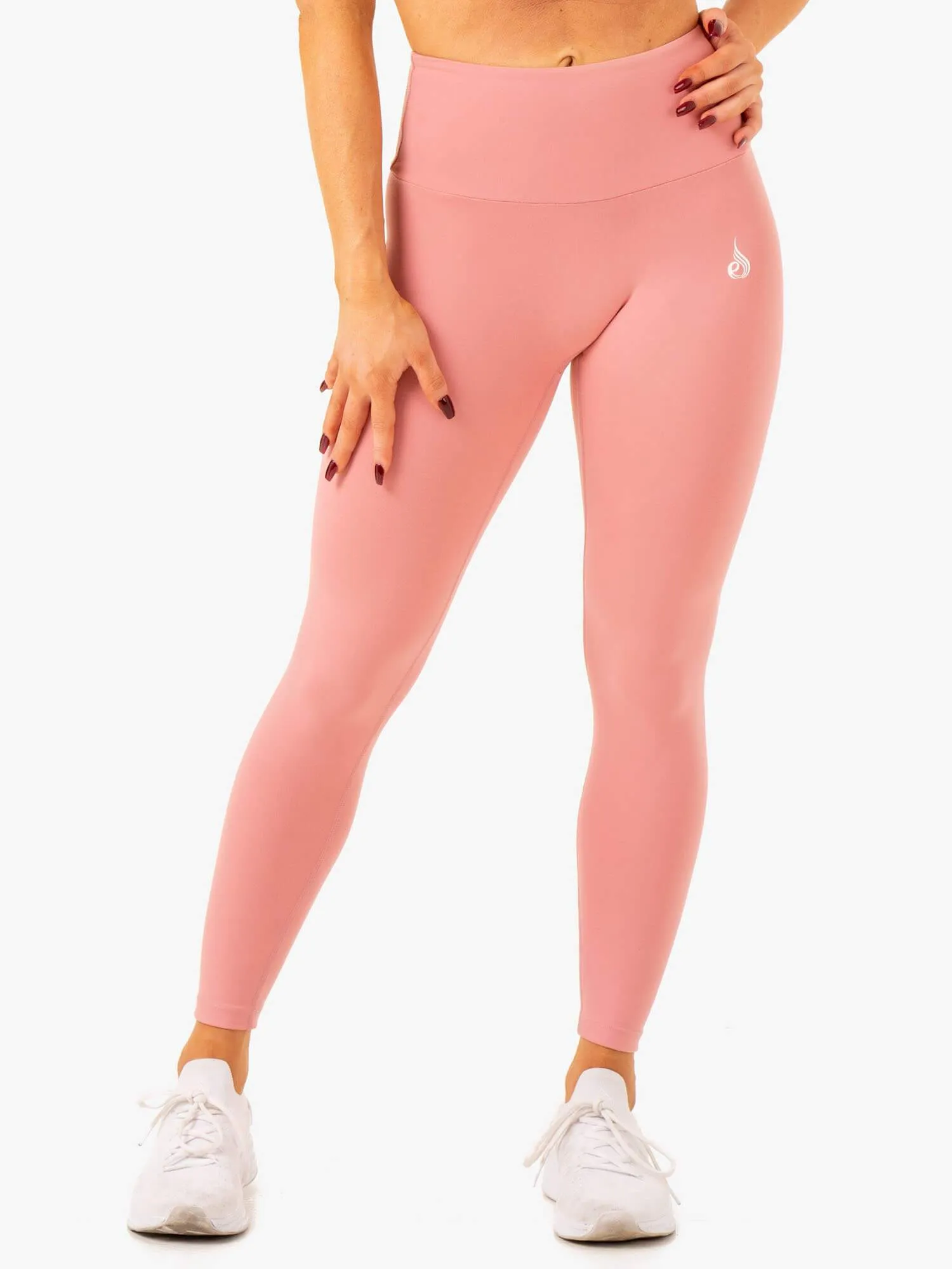 Vital High Waisted Scrunch Leggings - Blush Pink