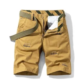 West Louis™ Men's Cotton Casual Cargo Shorts