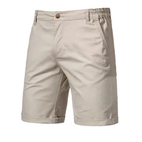 West Louis™ Summer Cotton Solid Casual Shorts