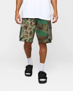 X-Large Crazy Camo Cargo Shorts Camo