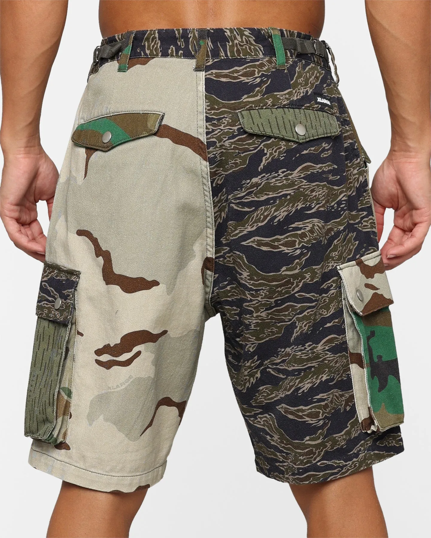 X-Large Crazy Camo Cargo Shorts Camo