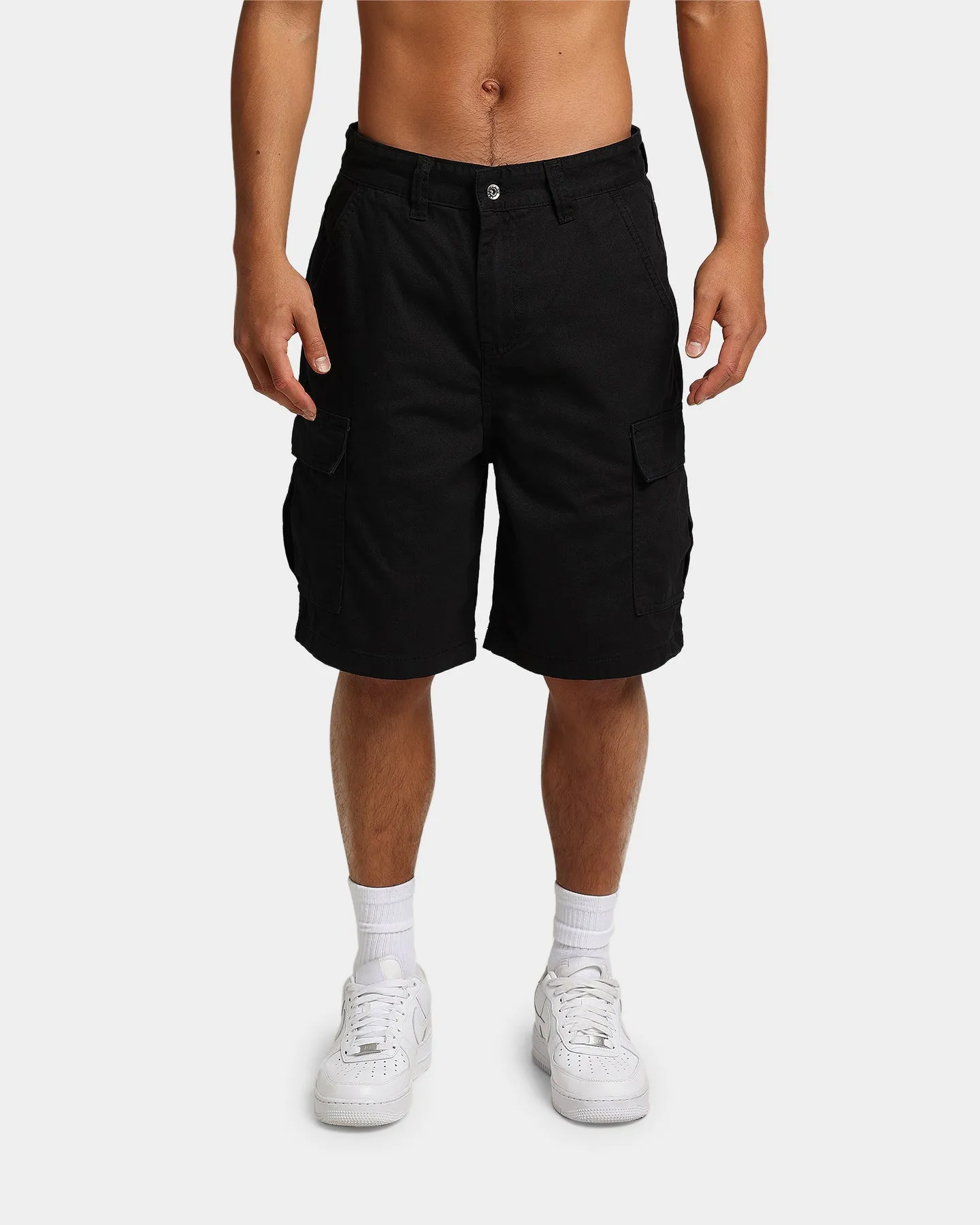 X-Large Tactical Cargo Shorts Black