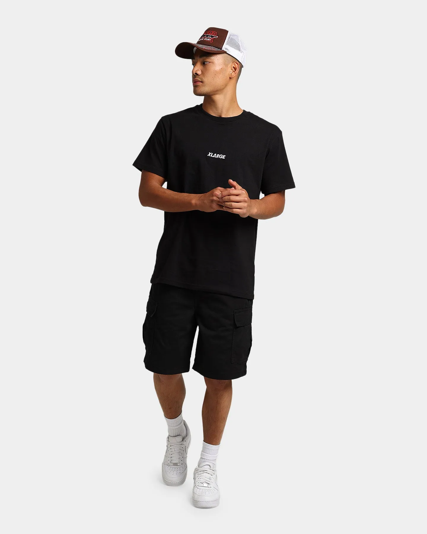 X-Large Tactical Cargo Shorts Black