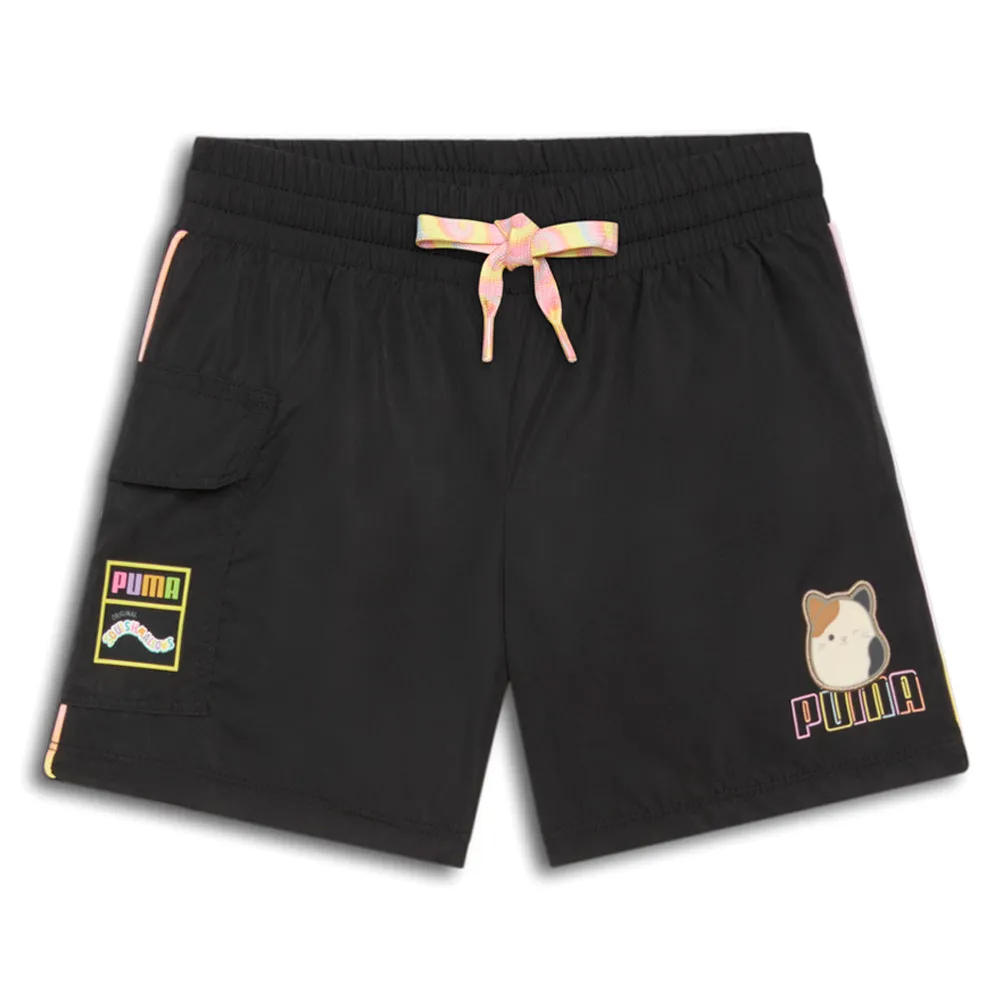 X Squishmallows Cargo Woven Shorts (Infant)