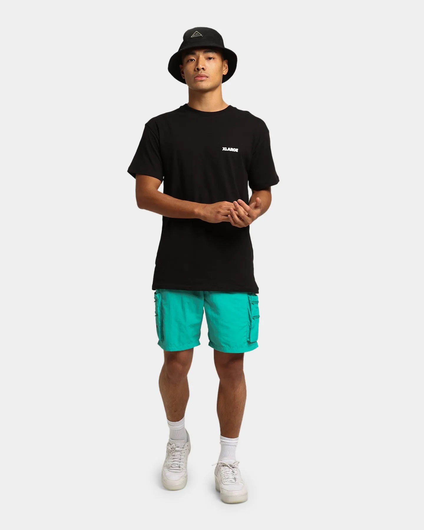 XLARGE Nylon Cargo Shorts Teal